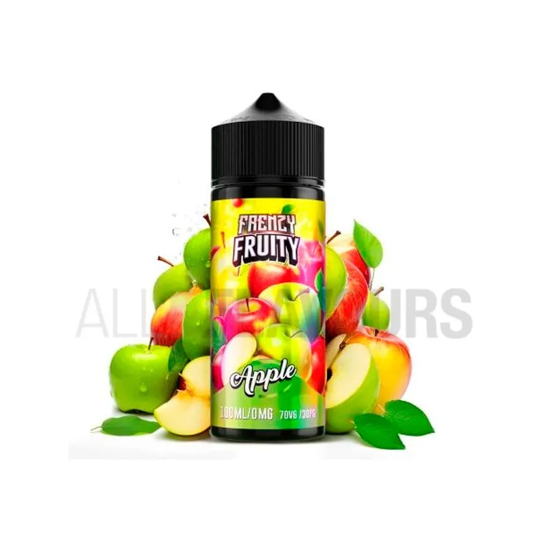 líquido vapeo sin nicotina Frenzy Fruity apple 100 ml Oil4vap con sabor a manzana líquido vapeo sin nicotina Frenzy Fruity apple 100 ml Oil4vap con sabor a manzana