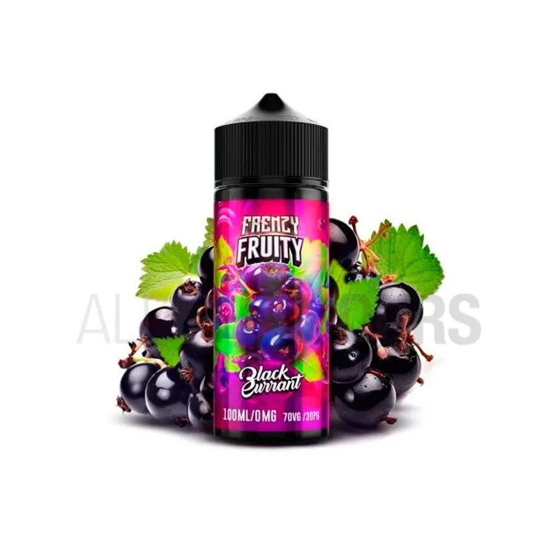 líquido vapeo sin nicotina Frenzy Fruity Blackcurrant 100 ml Oil4vap con sabor a grosellas líquido vapeo sin nicotina Frenzy Fruity Blackcurrant 100 ml Oil4vap con sabor a grosellas