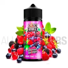 líquido vapeo sin nicotina Frenzy Fruity Mixed Berries 100 ml Oil4vap con sabor a frutos rojos