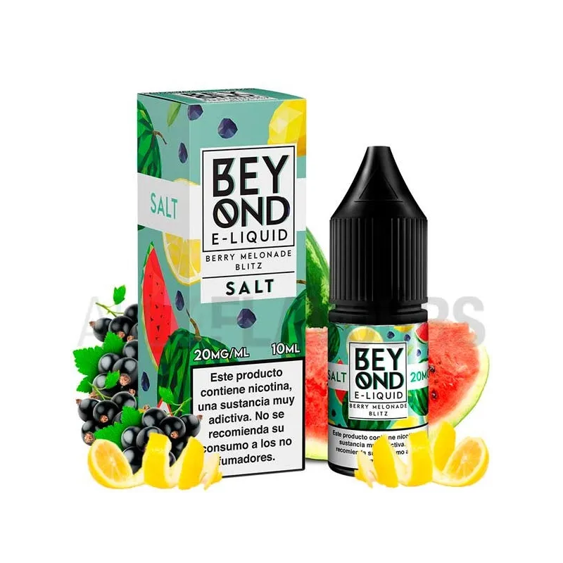 líquido sales de nicotina Berry Melonade 10 ml 10/20 mg Beyond Salts sabor a sandía y limón líquido sales de nicotina Berry Melonade 10 ml 10/20 mg Beyond Salts sabor a sandía y limón