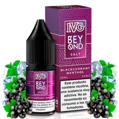 líquido sales de nicotina Blackcurrant Menthol  10 ml 10/20 mg Beyond Salts sabor a grosella fresca
