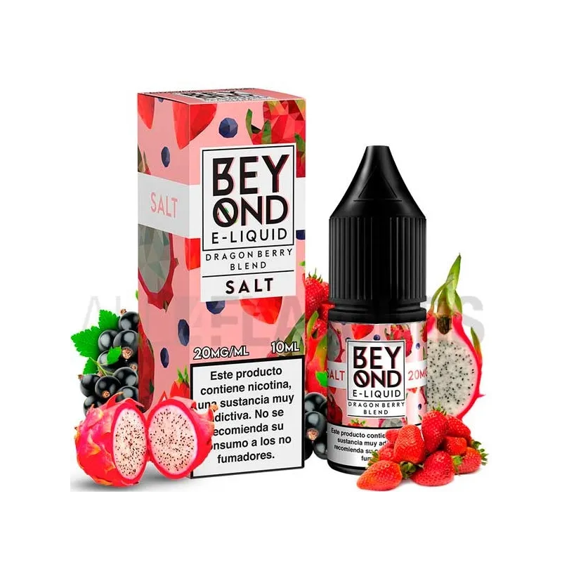 líquido sales de nicotina Dragonberry Blend 10 ml 10/20 mg Beyond Salts sabor frutal y fresas líquido sales de nicotina Dragonberry Blend 10 ml 10/20 mg Beyond Salts sabor frutal y fresas