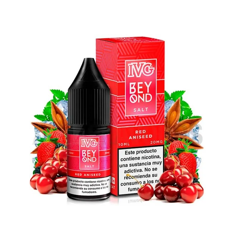 líquido sales de nicotina Red Aniseed 10 ml 10/20 mg Beyond Salts sabor a frutos rojos líquido sales de nicotina Red Aniseed 10 ml 10/20 mg Beyond Salts sabor a frutos rojos