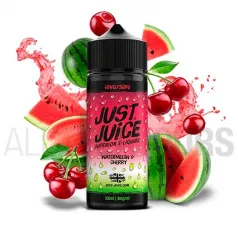 Líquido vaper Watermelon Cherry 100 ml Just Juice sin nicotina sabor a sandía y cerezas