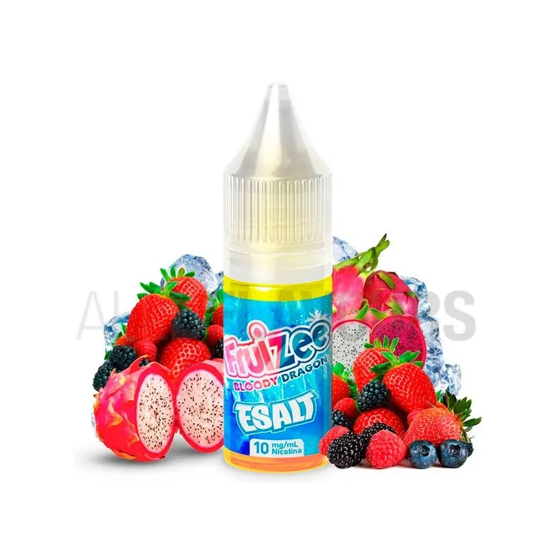 líquido para vaper de sales de nicotina con sabor frutal fresco Bloody Dragon 10 ml 10/20 mg Fruizee líquido para vaper de sales de nicotina con sabor frutal fresco Bloody Dragon 10 ml 10/20 mg Fruizee