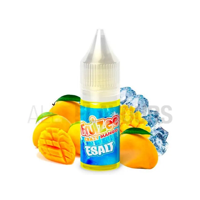 líquido de sales de nicotina para vaper con sabor a mango fresco Crazy Mango Fruizee líquido de sales de nicotina para vaper con sabor a mango fresco Crazy Mango Fruizee