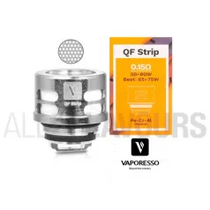 Resistencias Vaporesso QF Strips SKRR 0.15 Ohm