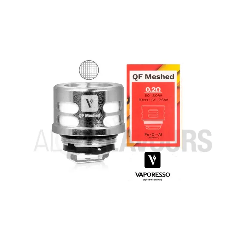 Resistencia Vaporesso QF Meshed SKRR 0.2 Ohm Resistencia Vaporesso QF Meshed SKRR 0.2 Ohm