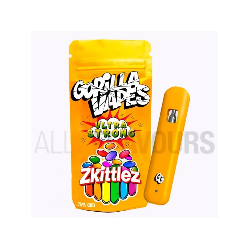 Pod Desechable CBD Ultra Strong Zkittlez Gorilla Vapes Pod Desechable CBD Ultra Strong Zkittlez Gorilla Vapes