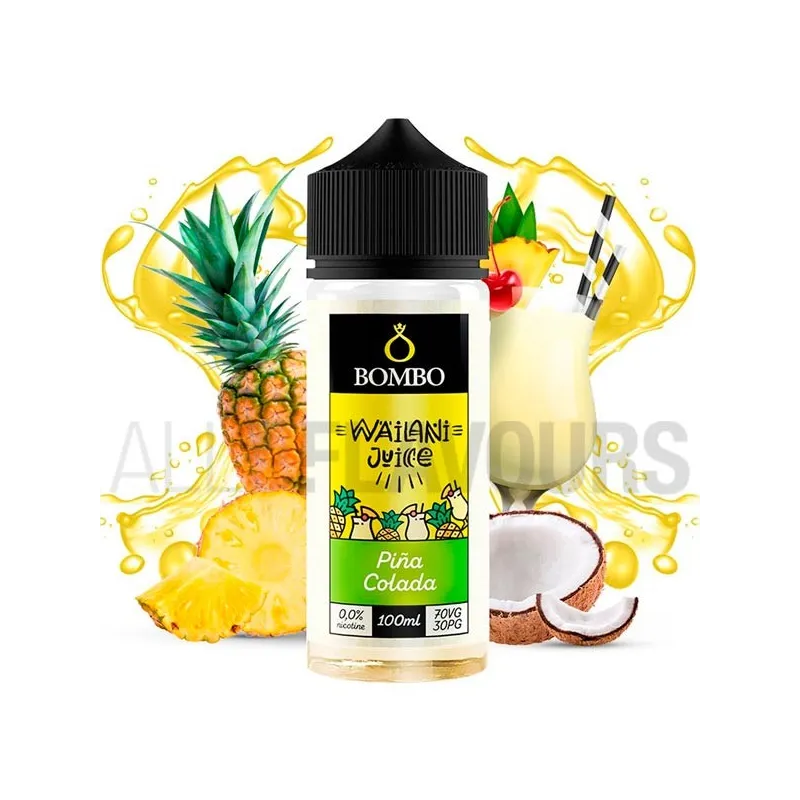 líquido vaper sin nicotina 100 ml frutal de bombo piña colada Ice líquido vaper sin nicotina 100 ml frutal de bombo piña colada Ice