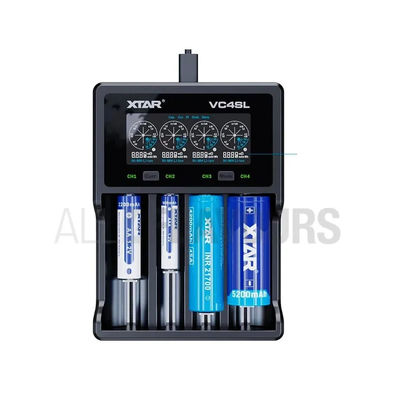Cargador XTAR VC4SL