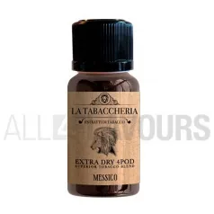 Extracto orgánico tabaco sin nicotina Messico extradry para pod La Tabaccheria