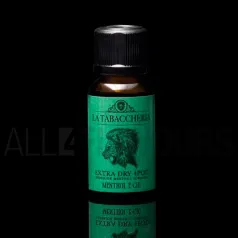 Extracto orgánico tabaco sin nicotina Menthol E-Cig 20 ml extradry para pod La Tabaccheria
