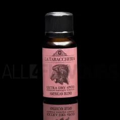 Extracto orgánico tabaco sin nicotina American Blend 20 ml extradry para pod La Tabaccheria