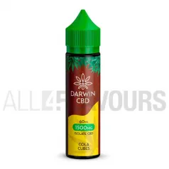 Líquido vaper CBD Darwin con sabor a refresco de cola 1500 mg de CBD con terpenos