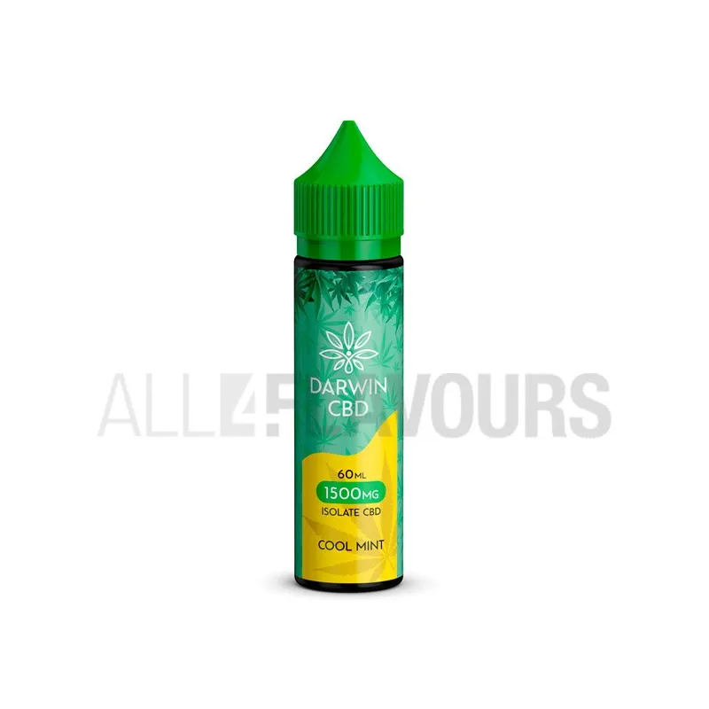 Líquido vaper CBD Darwin con sabor a menta 1500 mg de CBD con terpenos Líquido vaper CBD Darwin con sabor a menta 1500 mg de CBD con terpenos