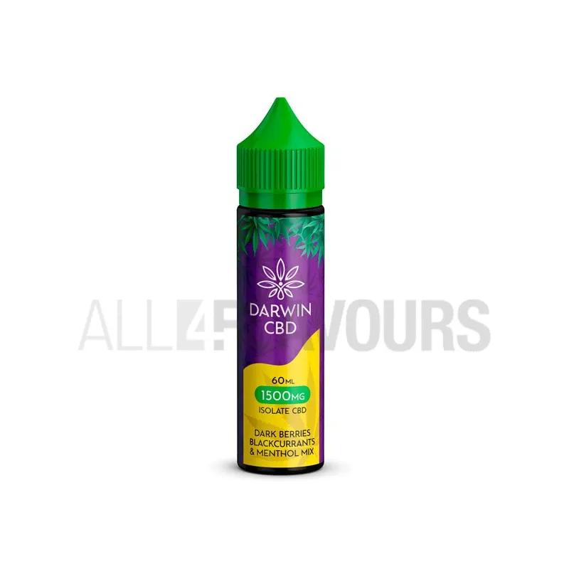 Líquido vaper CBD Darwin con sabor a frutos del bosque y grosellas negras 1500 mg de CBD con terpenos Líquido vaper CBD Darwin con sabor a frutos del bosque y grosellas negras 1500 mg de CBD con terpenos