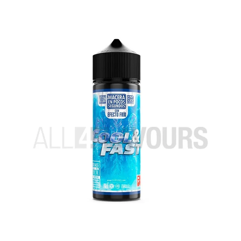 Base maceración rápida Cool & Fast 80 ml Oil4Vap