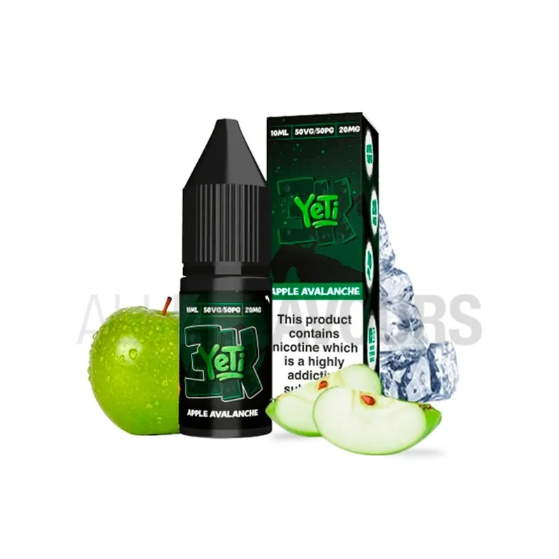 líquido con sales de nicotina Apple Avalanche de Yeti con sabor a manzana líquido con sales de nicotina Apple Avalanche de Yeti con sabor a manzana