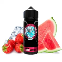 Líquido vaper sin nicotina sabor a sandía y fresas frescas On Ice Ez Duz It 100 ml Ruthless