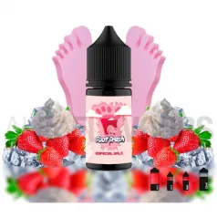 Pack sales nicotina  Pack Sales Foot Fresh 22 ml Daruma con sabor helado de fresa y crema