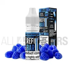 Líquido sales nicotina sabor a frambuesas azules agrio Refill Bar