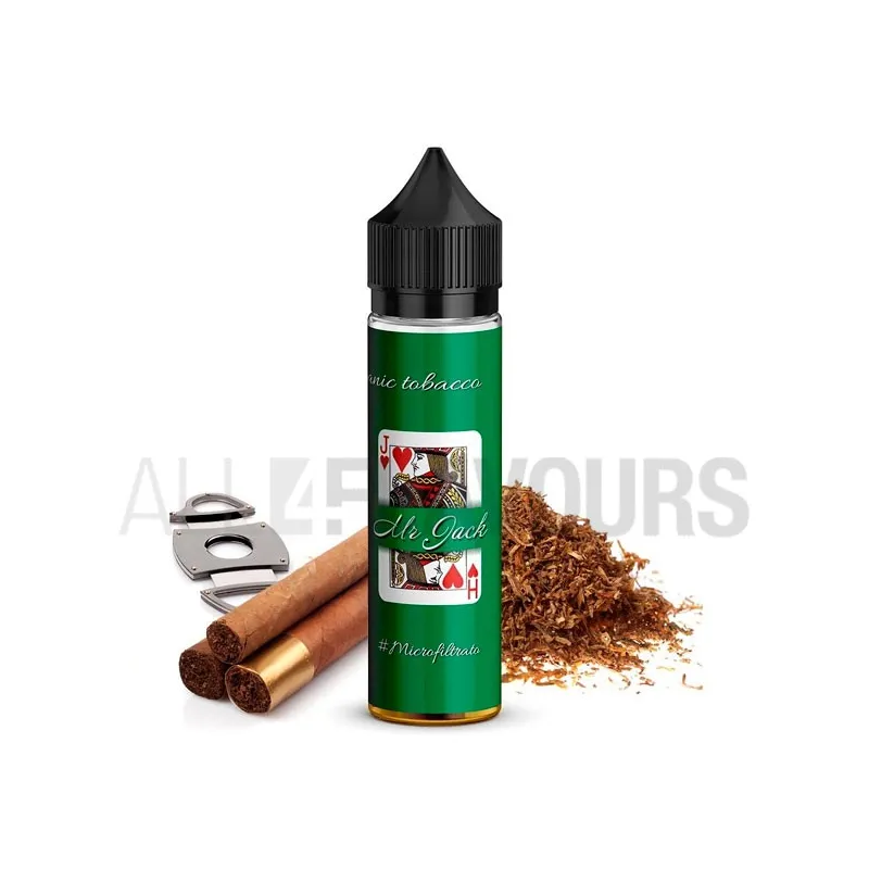 Extracto orgánico sin nicotina Mr Jack 20 ml ADG con sabor a tabaco Extracto orgánico sin nicotina Mr Jack 20 ml ADG con sabor a tabaco