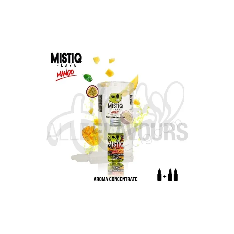 aroma vapeo para preparar tu líquido de vapeo con sabor mango Mistiq Flava aroma vapeo para preparar tu líquido de vapeo con sabor mango Mistiq Flava