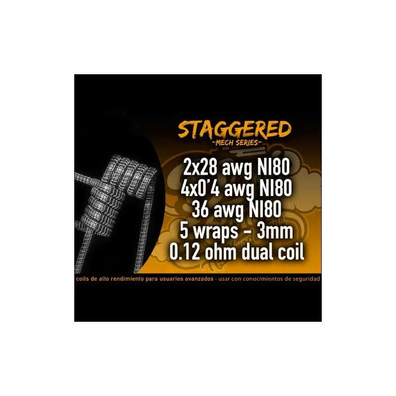Resistencias Staggered Dapicoils