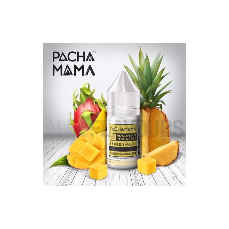 aroma vapeo sin nicotina sabor frutal Mango Pitaya Pineapple 30 ml Pachamama aroma vapeo sin nicotina sabor frutal Mango Pitaya Pineapple 30 ml Pachamama