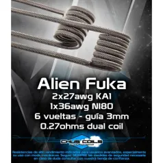 resistencias artesanales para vapear y obtener mejor sabor con vaper Chus Coils