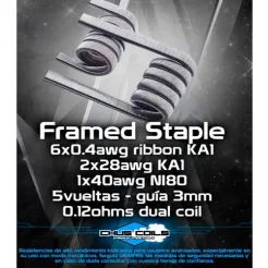 Resistencias Framed Staple Chus Coils