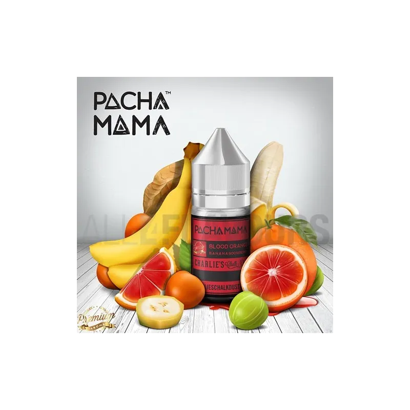 aroma de vapeo sin nicotina sabor frutal Blood Orange Banana Gooseberry 30 ml Pachamama aroma de vapeo sin nicotina sabor frutal Blood Orange Banana Gooseberry 30 ml Pachamama