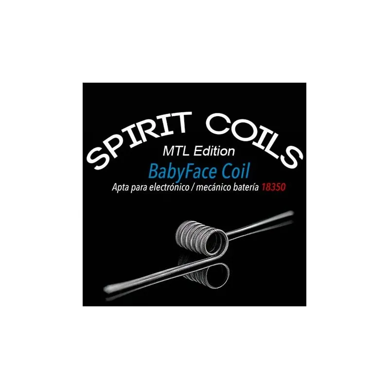 Baby Face Coil 0.8 Ohm Spirit Coils