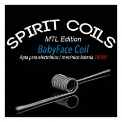 Baby Face Coil 0.8 Ohm Spirit Coils