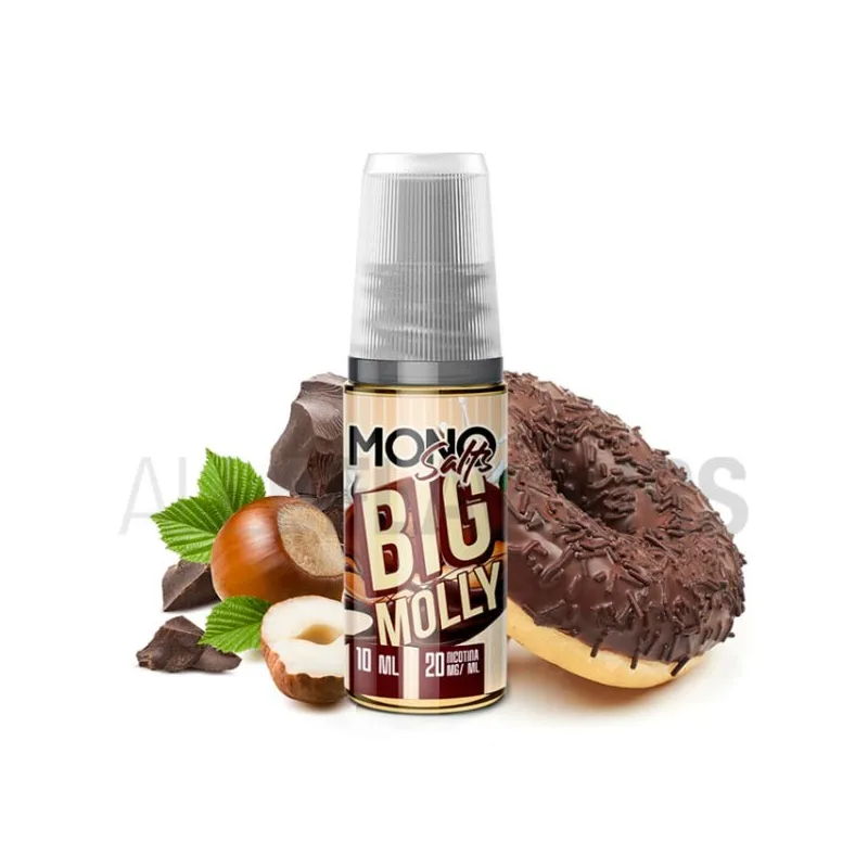 líquido sales de nicotina Big Molly 10 ml 20 MG Mono Ejuice Salts sabor a donut líquido sales de nicotina Big Molly 10 ml 20 MG Mono Ejuice Salts sabor a donut