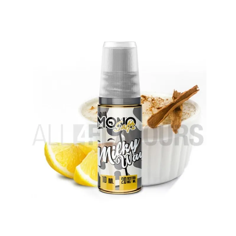 Sales nicotina con sabor a arroz con leche Milky Way 10 ml 20 MG Mono Ejuice Salts Sales nicotina con sabor a arroz con leche Milky Way 10 ml 20 MG Mono Ejuice Salts