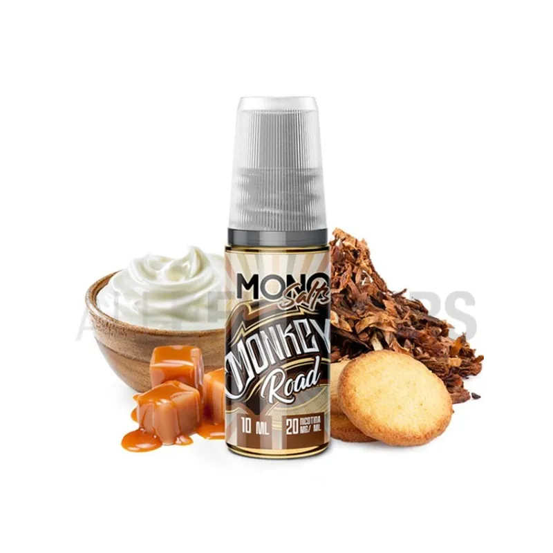 Sales nicotina sabor a tabaco Monkey Road 10 ml 20 MG Mono Ejuice Salts Sales nicotina sabor a tabaco Monkey Road 10 ml 20 MG Mono Ejuice Salts