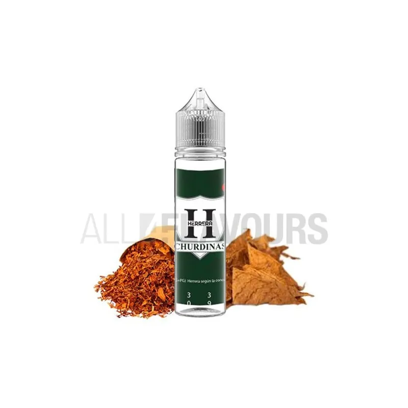 Líquido vapeo sin nicotina Churdinas 40 ml Herrera E-liquid con sabor a tabaco Líquido vapeo sin nicotina Churdinas 40 ml Herrera E-liquid con sabor a tabaco