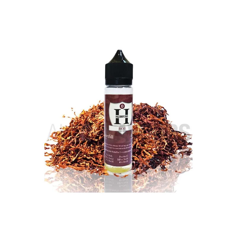 Líquido vapeo sin nicotina Boj 40 ml Herrera E-liquidcon sabor a tabaco Líquido vapeo sin nicotina Boj 40 ml Herrera E-liquidcon sabor a tabaco