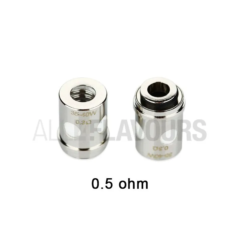 resistencias clapton EUC cerámica de 0.5 ohmios resistencias clapton EUC cerámica de 0.5 ohmios