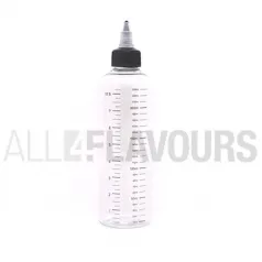Botella Pet graduada 250 ml Tapón Blanco