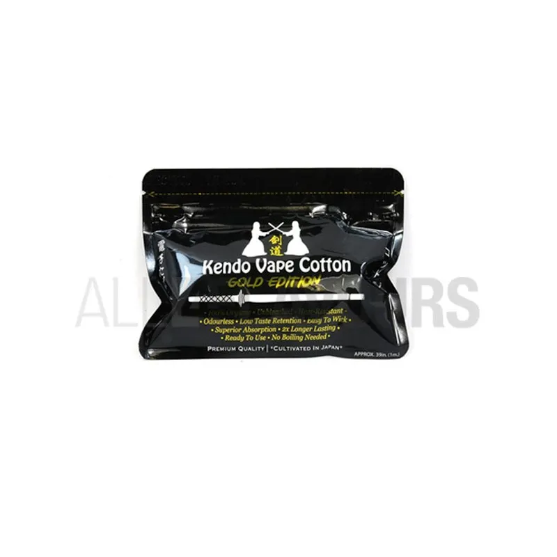Algodón orgánico Kendo Gold para uso en vaper Algodón orgánico Kendo Gold para uso en vaper