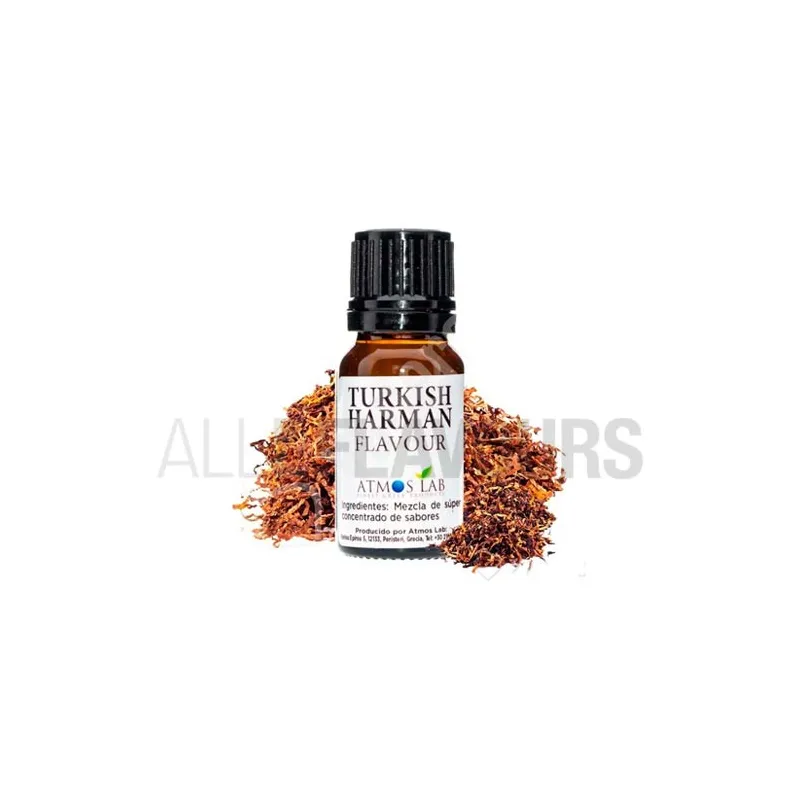 aroma de vapeo Turkish Harman 10 ml Atmos Lab con sabor a tabaco turco aroma de vapeo Turkish Harman 10 ml Atmos Lab con sabor a tabaco turco