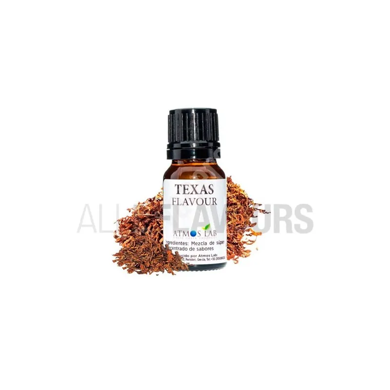aroma para hacer alquimia Texas 10 ml Atmos Lab con sabor a tabaco aroma para hacer alquimia Texas 10 ml Atmos Lab con sabor a tabaco