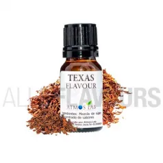 aroma para hacer alquimia Texas 10 ml Atmos Lab con sabor a tabaco