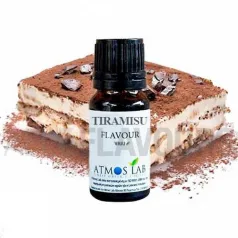 aroma vapeo Tiramisu 10 ml Atmos Lab con sabor a pastel de tiramisu