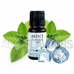 aroma vapeo Peppermint 10 ml Atmos Lab con sabor mentolado fresco