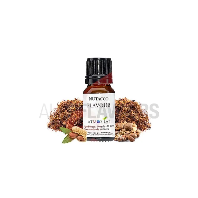 Aroma vapeo Nutacco 10 ml con sabor a tabaco y frutos secos tostados Aroma vapeo Nutacco 10 ml con sabor a tabaco y frutos secos tostados