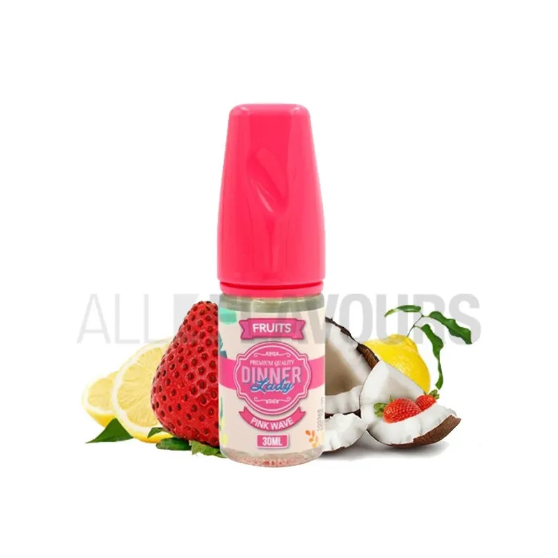 mezclas tus propios líquidos de vapeo con el sabor frutal Pink Wave 30 ml Dinner Lady mezclas tus propios líquidos de vapeo con el sabor frutal Pink Wave 30 ml Dinner Lady